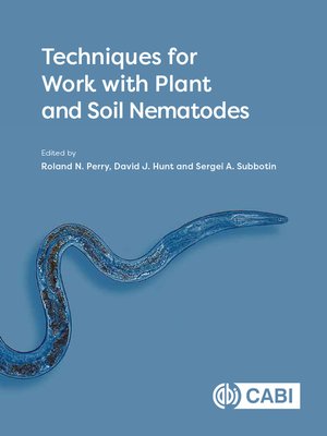 cover image of Techniques for Work with Plant and Soil Nematodes